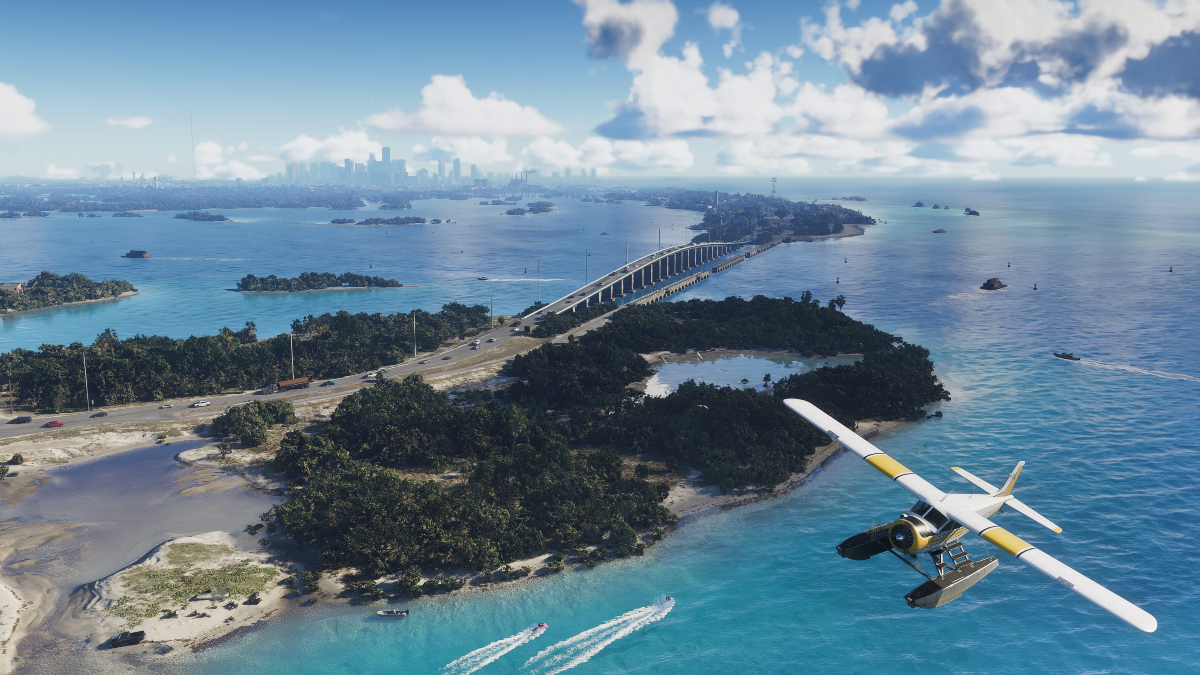 Official GTA VI screenshot of the Leonida Keys.