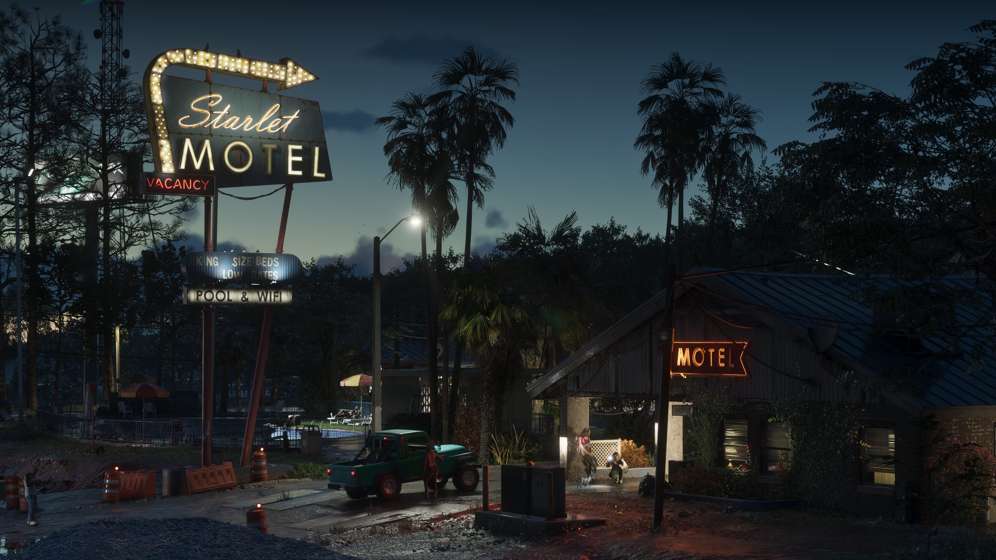 Official GTA VI screenshot of Port Gellhorn.
